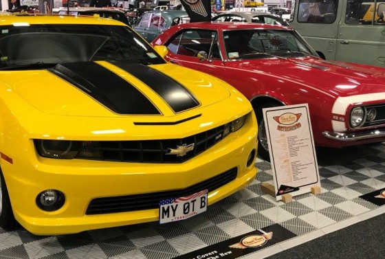 the many muscle cars